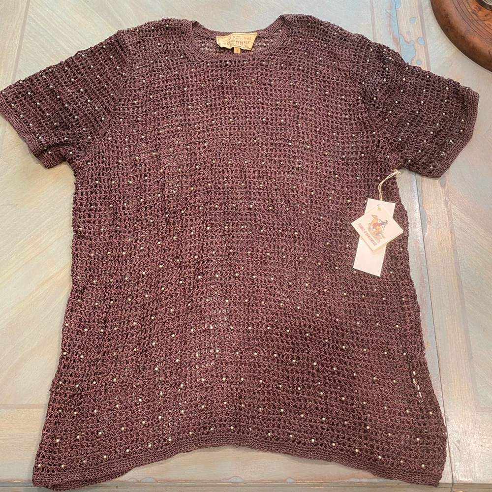 Elegant Women's Sweater in Rich Brown